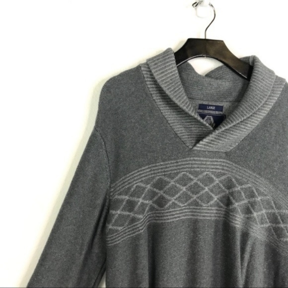 American Rag Other - AMERICAN RAG Shawl Collar with Lattice Detail